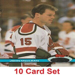 John MacLean Hockey Card Collection